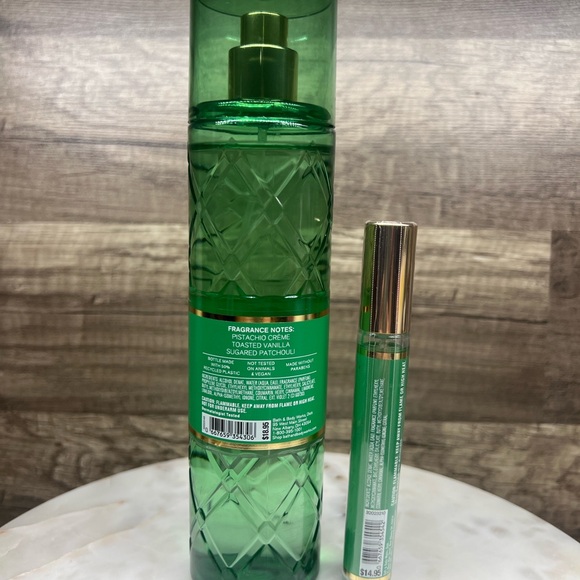 Bath & Body Works Everyday Luxury Pistachio Glaze Body Mist & Perfume Spray Set - Picture 6 of 7